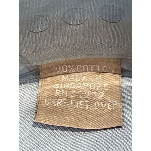 Perry Ellis Portfolio Button Up Blue Shirt 100% Cotton 15 32/33 - Picture 4 of 4